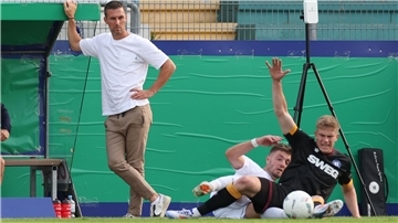 KSC-Coach Christian Eichner kann zufrieden sein.