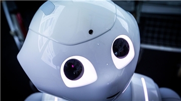 Künstliche Intelligenz - hier Der Pepper-Roboter der Firma Aldebaran Robotics für die Betreuung von Schlaganfallpatienten - findet auch in Kunst und Literatur immer häufiger Anwendung. Ein Vortrag von Professorin Stephanie Catani von der Uni Würzburg vor der Nordenhamer Goethe-Gesellschaft zu diesem Thema stießt auf großes Interesse.