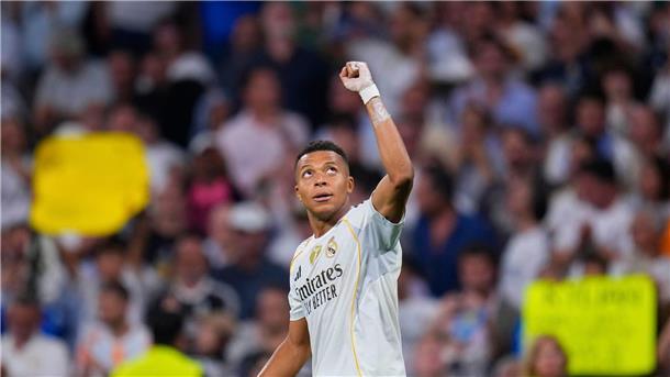 Mbappé nach 50 Real-Toren: „Tue das, was das Team braucht“ Kylan Mbappé kommt auf inzwischen 50 Tore im Trikot von Real Madrid.