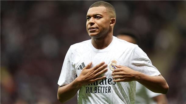 Liga: PSG muss Mbappé 55 Millionen Euro Gehalt nachzahlen Kylian Mbappé hat sich im Streit um Gehaltszahlungen von PSG durchgesetzt (Archivbild).