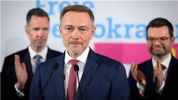 Lange Gesichter bei den Freien Demokraten nach ihrem schwachen Abschneiden bei der Bundestagswahl.