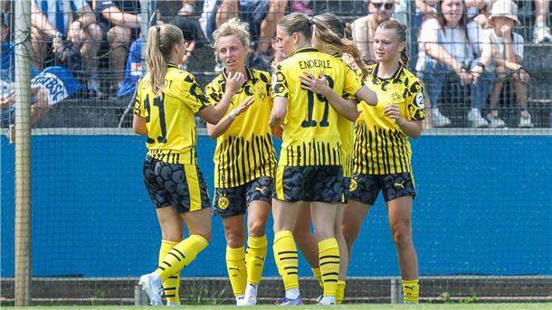 Langfristig will das Team in die 1. Bundesliga. (Archivbild) 