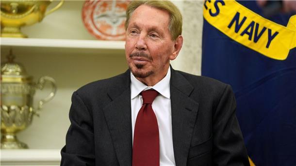 Oracle-Gründer Ellison überholt Musk in Milliardär-Liste Larry Ellison gründete in den 70er Jahren die Software-Firma Oracle mit. (Archivbild)