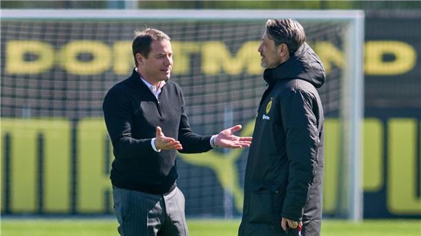 Rickens BVB-Plan: Weiter mit Kehl und Kovac Lars Ricken hält viel von der Arbeit von Trainer Niko Kovac