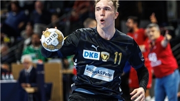 Lasse Andersson war bester Berliner Werfer in Bukarest