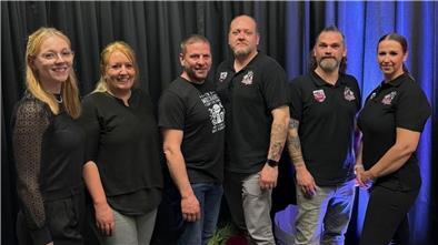 Laura Dittmann, Janine Malinovic, Kai Gaidies, Sascha Sawitzky, Florian Müller und Ramona Tietjen bilden den neuen Vorstand des REV Bremerhaven.