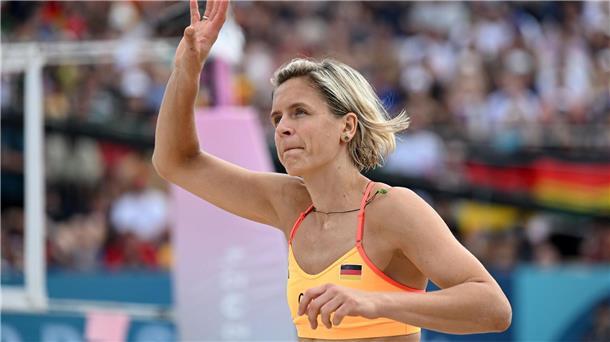 Beach-Volleyball: Niederlagen für Ludwig/Lippmann in Hamburg Laura Ludwig spielt zum letzten Mal am Hamburger Rothenbaum.