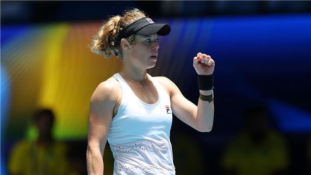 Laura Siegemund sorgte für die deutsche Führung gegen Brasilien.
