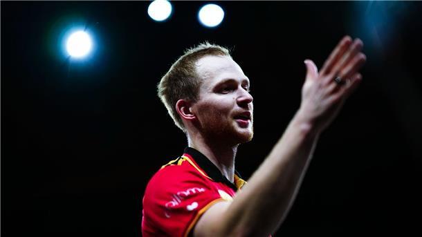 Lebruns Angstgegner: Der deutsche Tischtennis-Nationalspieler Benedikt Duda schlug Frankreichs Topstar erneut.