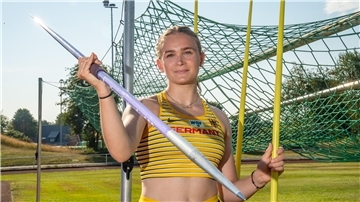 Leichtathletik-Talent Christina Lahrs ist hervorragend in die Saison gestartet.