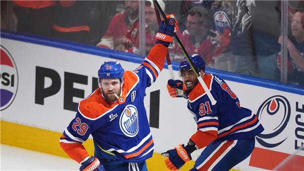 Draisaitl-Doppelpack: Oilers gewinnen Auftakt in NHL-Finals Leon Draisaitl erzielte das erste Tor der Stanley-Cup-Finals schon nach 66 Sekunden.