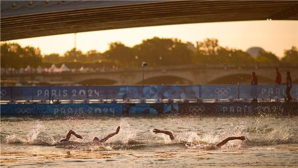Leonie Beck hatte mit den Bedingungen im Fluss große Probleme.
