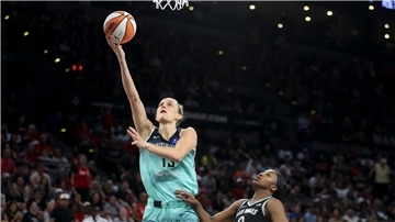 Leonie Fiebich ist in ihrer ersten WNBA-Saison zu einem großen Faktor geworden für die New York Liberty.