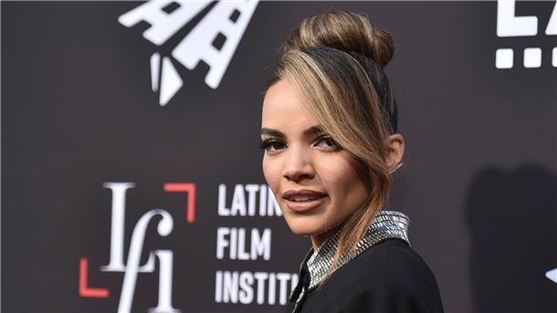 Leslie Grace beim Los Angeles Latino International Film Festival.