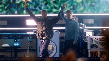 Liam und Noel Gallagher sind wieder auf der Bühne vereint.