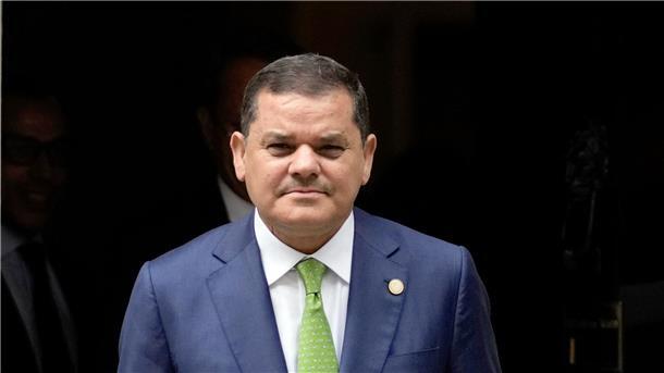 Libyens Ministerpräsident lehnt Normalisierung mit Israel ab Libyens Ministerpräsident Abdul Hamid Dbaiba - das Land erkennt Israel nicht als Staat an.