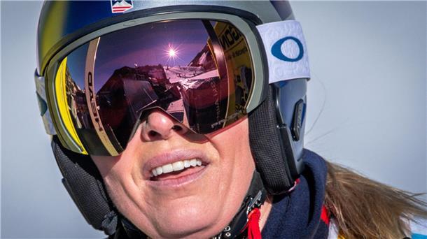 Lindsey Vonn ist nach den ersten, enttäuschenden Trainings etwas ratlos.