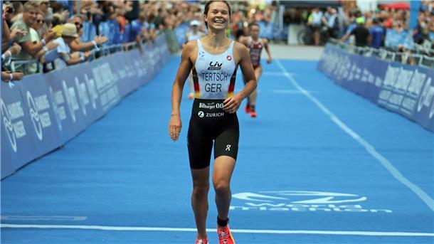 Tertsch Zweite beim Triathlon in Hamburg Lisa Tertsch sicherte sich beim Triathlon in Hamburg den zweiten Platz.