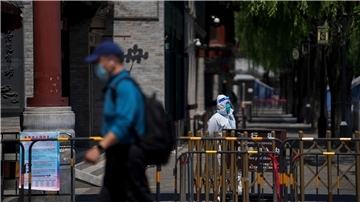Lockdown in Peking. In den vergangenen Wochen hatte es wieder Covid-Ausbrüche in vielen Regionen gegeben, auf die China mit Lockdowns, Massentests und anderen Beschränkungen reagiert wurde.
