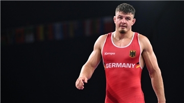 Lucas Lazogianis ist eine der großen deutschen Zukunftshoffnungen im Ringen.