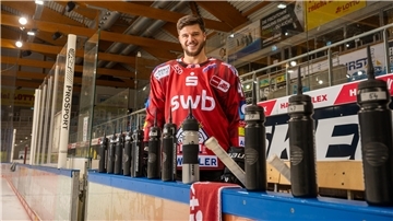 Lukas Kälble ist ein Verteidiger, der das physische Spiel bevorzugt.
