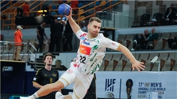 Lukas Mertens war mit 16 Toren bester Werfer gegen die California Eagles.