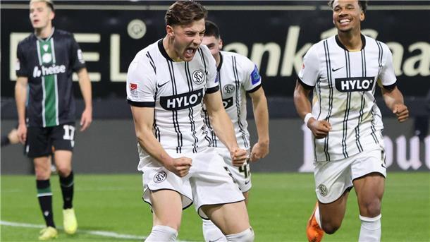 Elversberg und Hannover trennen sich 2:2 Lukas Petkov erzielt das 1:0 und war mit bester Mann auf dem Platz.