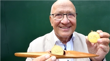 Lutz P. Natusch verpasste die Spiele in Mexiko 1968 wegen einer Krankheit.