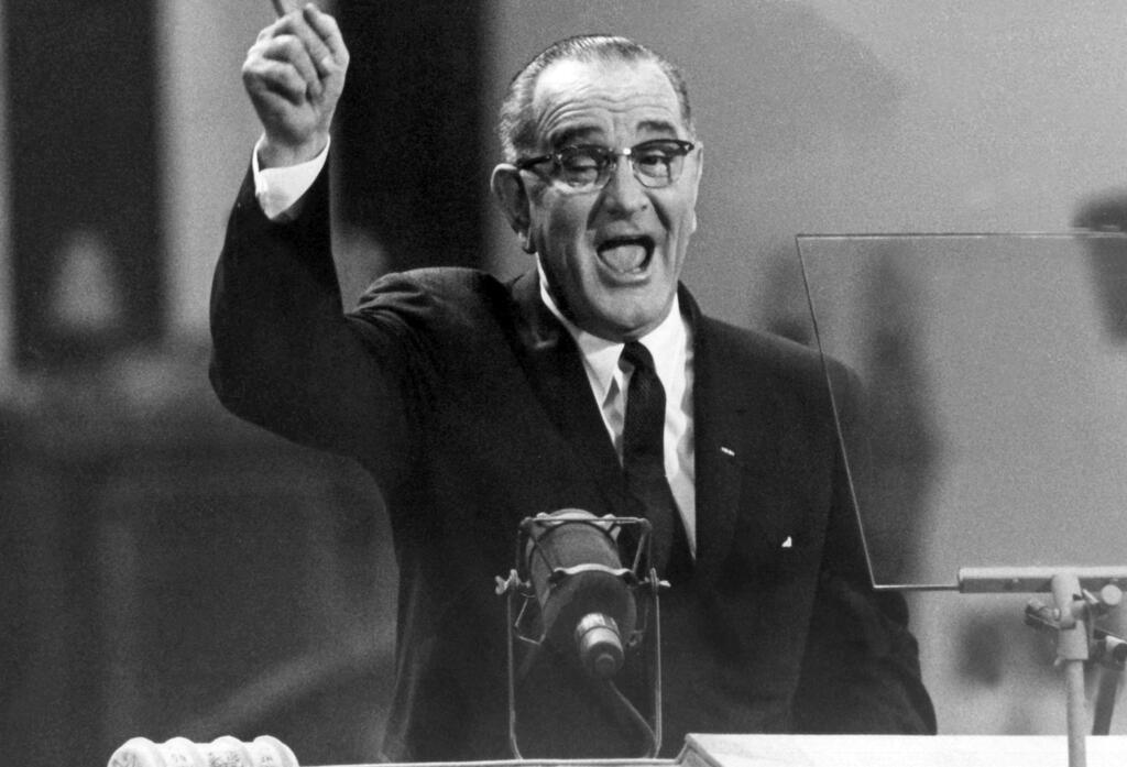Freitag, der Dreizehnte: 13 erfreuliche Ereignisse Lyndon B. Johnson unterzeichnete eine Verfügung gegen Diskriminierung aufgrund des Geschlechts. (Archivbild)