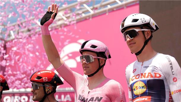 Mads Pedersen präsentiert sich beim Giro d’Italia in starker Form.