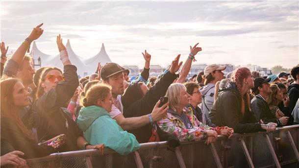 Deichbrand 2023: Magische Momente auf und vor den BÜHNEN (Fotos) Magische Bühnenmomente mit der Band Mando Diao am Festivalfreitag.