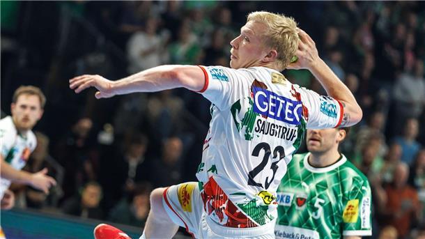 Magnus Saugstrup war mit sieben Treffern bester SCM-Schütze gegen die Löwen