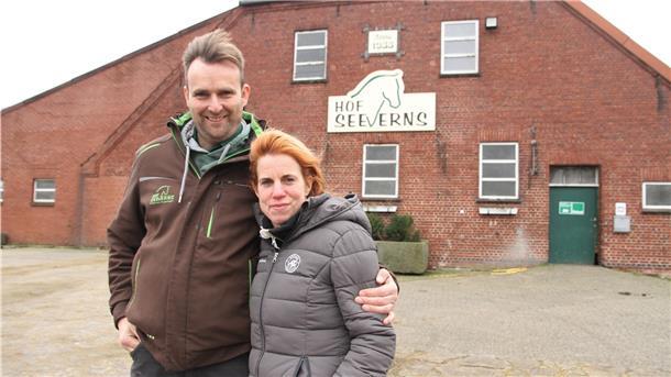 Maike Harbers-Bahr und Jan-Dierk Harbers sind froh, die Umstellung auf Bio gewagt und erfolgeich vollzogen zu haben.