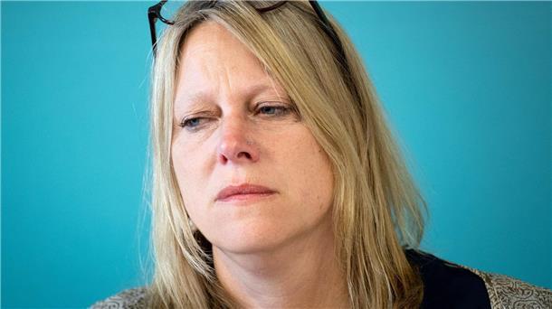Nach Verlusten bei Bremen-Wahl: Grünen-Senatorin gibt auf Maike Schaefer, Spitzenkandidatin von Bündnis 90/Die Grünen, gibt eine Pressekonferenz.