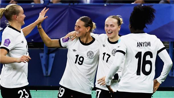 Mal wieder bei einer WM jubeln: Das ist das Ziel der deutschen Fußballerinnen. (Archivbild)
