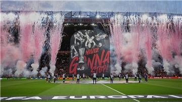 Manchester United hofft auf den Gewinn der Europa League.