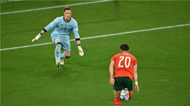 Marc-André ter Stegen verhinderte gegen Portugal eine höhere Niederlage. 