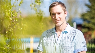 Marcel Handrick aus Loxstedt spendete seine Stammzellen für die Rettung eines anderen Menschen.