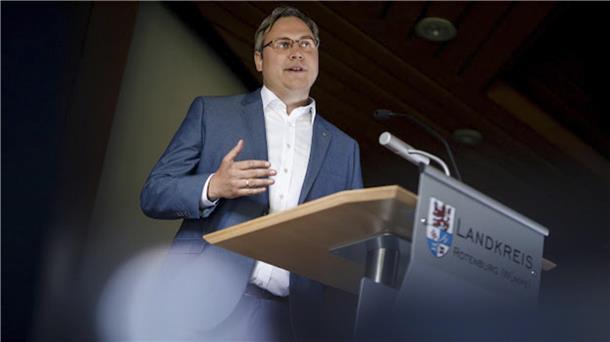 Marco Prietz, Präsident des Niedersächsischen Landkreistages. 