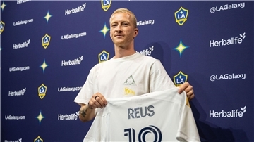 Marco Reus könnte schon am Samstag gegen Atlanta United sein Debüt für Los Angeles Galaxy geben. 