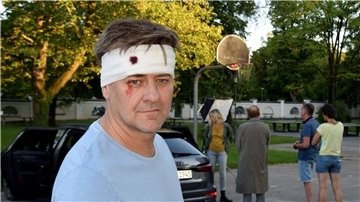 Marcus Mittermeier als Kriminaloberkommissar Harald Neuhauser beim Dreh zum 20. Film der ZDF-Krimireihe „München Mord“.
