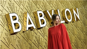 Margot Robbie bei der Premiere von „Babylon - Rausch der Ekstase“ in London.