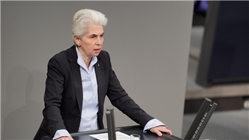 Marie-Agnes Strack-Zimmermann ist bereits Spitzenkandidatin der FDP, die der Alde angehört.