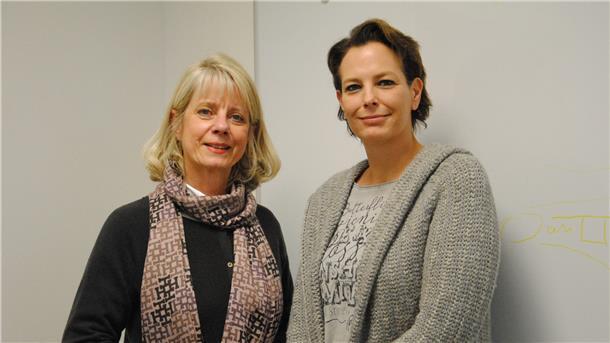 Marina Schomacker und Nadine Eckhoff (von links) setzen sich für die Belange von Frauen ein.