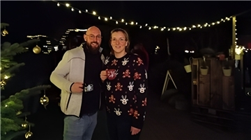 Martijn Snijder und Malin Stoldt freuen sich, dass ihr Angebot so gut angenommen wurde.