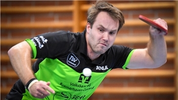 Martin Gluza gehörte zum Quintett des TSV Lunestedt, das sich beim Nordmasters in Siek der Konkurrenz stellte. 