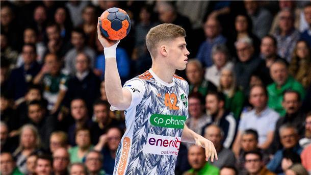 Melsungen geht als Spitzenreiter in die WM-Pause Martin Hanne und die TSV Hannover-Burgdorf spielten bei der MT Melsungen.