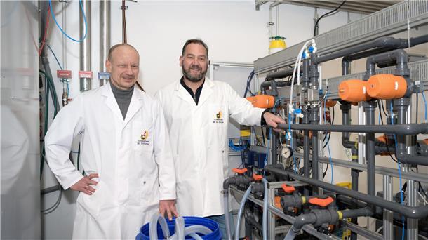 Martin Schürung und Markus von Bargen im ttz