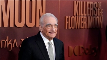 Martin Scorsese, Regisseur und Co-Autor von „Killers of the Flower Moon“, bei der Premiere des Films in Los Angeles.