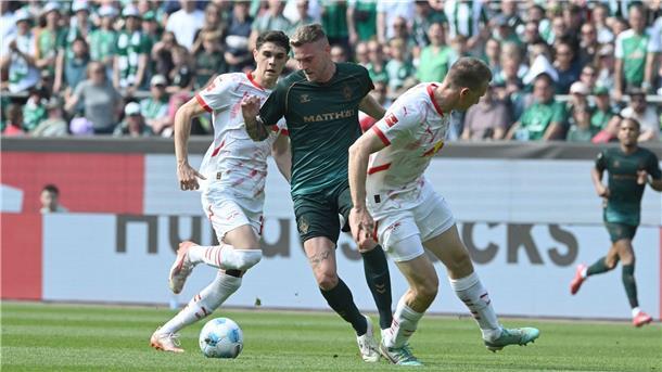 Schwache Leipziger verpassen Champions League Marvin Ducksch (Mitte) und Werder Bremen wurden für eine starke Leistung nicht belohnt.